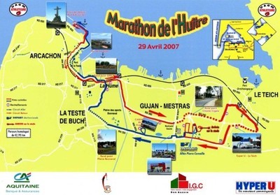 Marathon de l'huître et de la coccinelle à Gujan-Mestras