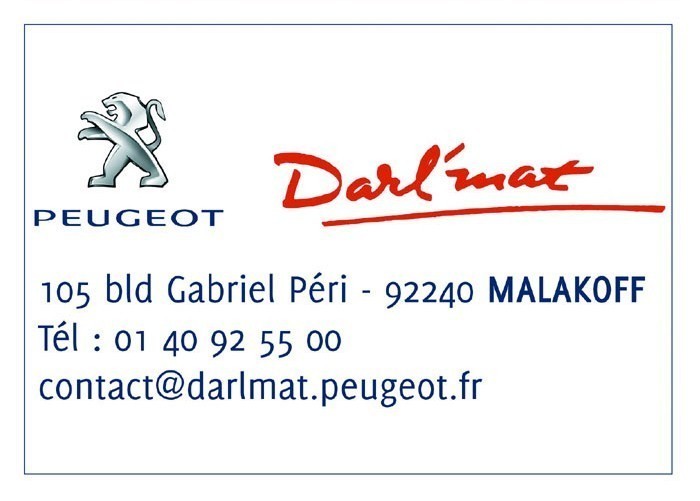 Peugeot Darl'mat partenaire des Foulées de Malakoff