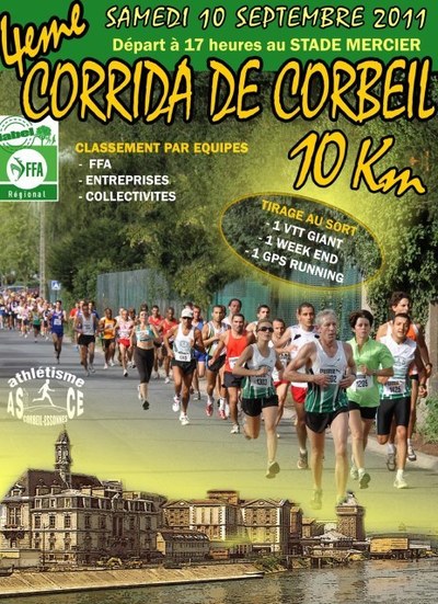 10 km de Corbeil