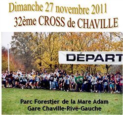 Chaville - les résultats du cross du 27 novembre 2011